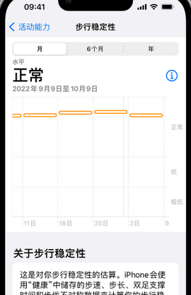 婺城iPhone手机维修如何在iPhone开启'步行稳定性通知'