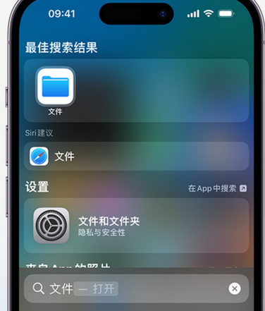 婺城apple维修中心分享iPhone文件应用中存储和找到下载文件 