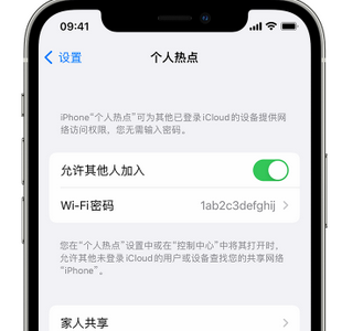 婺城apple服务站点分享iPhone上个人热点丢失了怎么办 