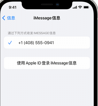 婺城apple维修iPhone上无法正常发送iMessage信息