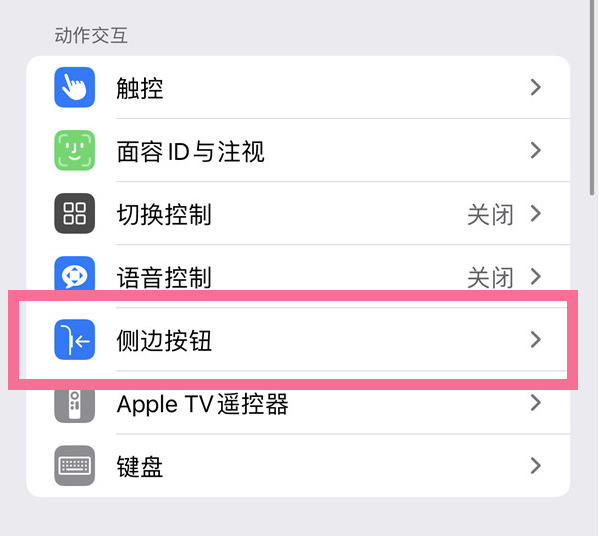 婺城苹果14维修店分享iPhone14 Plus侧键双击下载功能关闭方法 