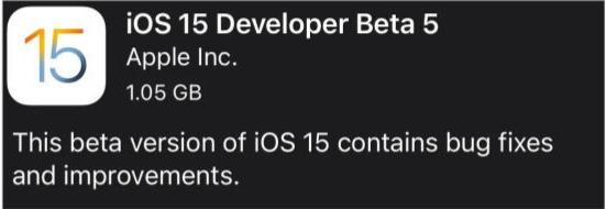 婺城苹果手机维修分享如何升级到iOS15.0 beta5 